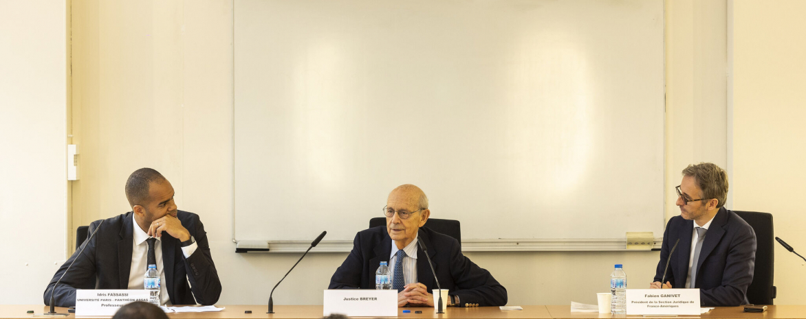 Conférence du juge à la Cour suprême des Etats-Unis, Stephen Breyer, 28 octobre 2022 Conférence du juge à la Cour suprême des Etats-Unis, Stephen Breyer, 28 octobre 2022