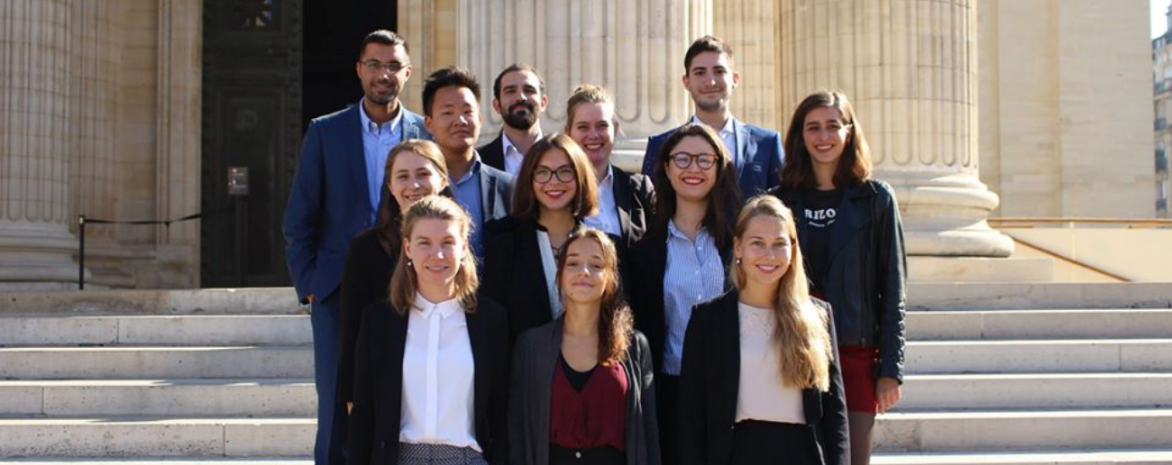 Photo de la promotion 2018-2019 du master droit public comparé